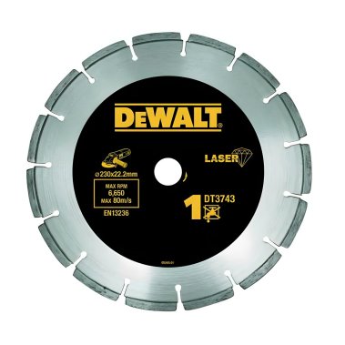 фото Диск алмазный 230 х 2.4 х 22.2 мм (универсальный) DeWalt DT3743-XJ