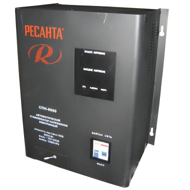фото Стабилизатор однофазный РЕСАНТА СПН-13500