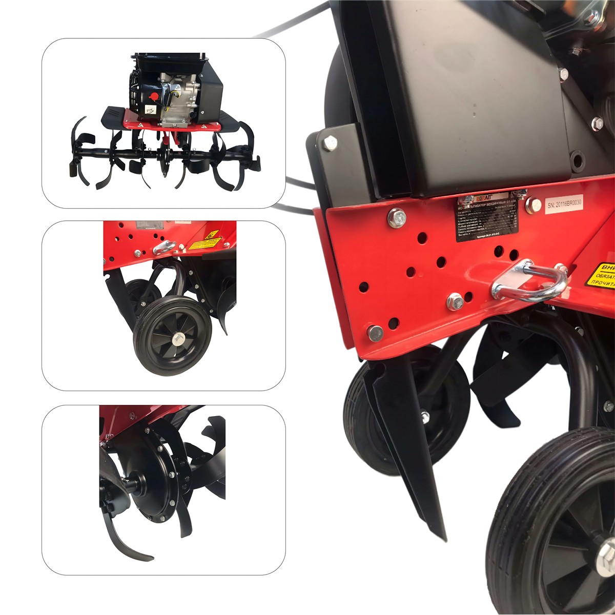 фото Культиватор бензиновый BRAIT BR-65 04.01.060.015