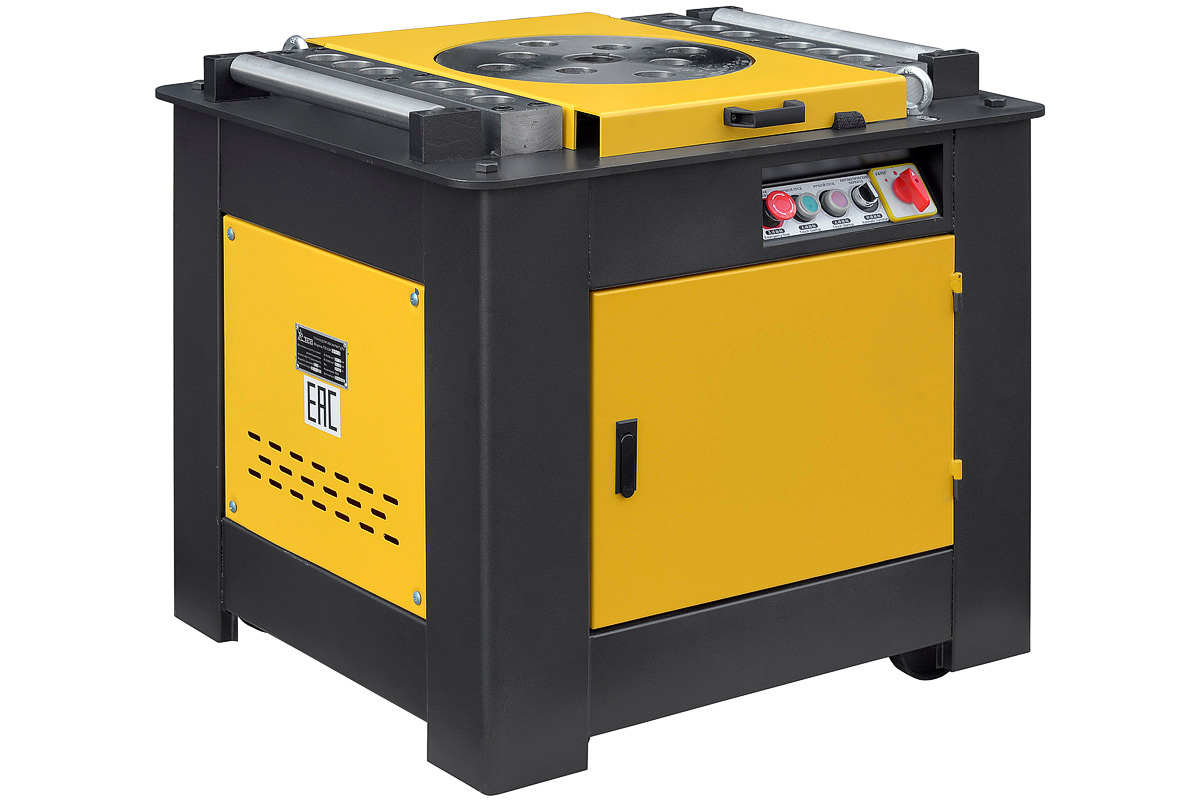 фото Станок для гибки арматуры с концевиком TSS GW 52В