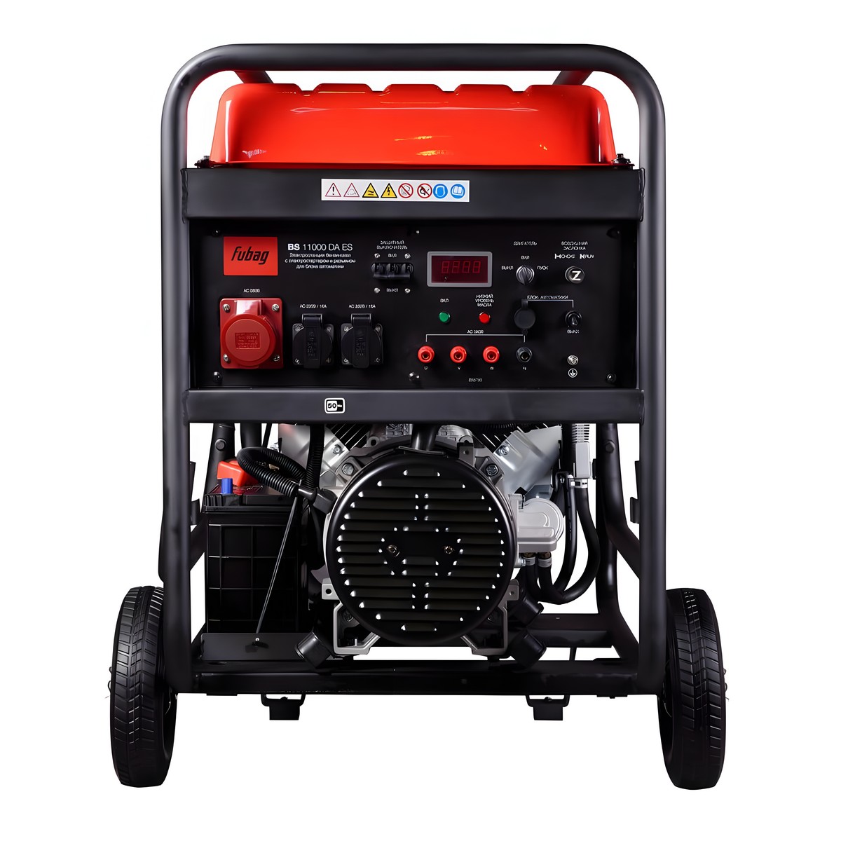 фото Электростанция бензиновая FUBAG BS 11000 DA ES