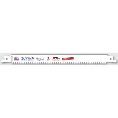 фото Полотно сабельное 007DS/240 bi (дерево с гвоздями, 1 шт.) WILPU 1882200005