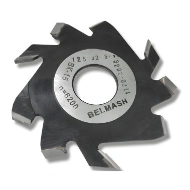фото Фреза пазовая с подрезающими зубьями 125 х 32 х 5 мм BELMASH RF0017A