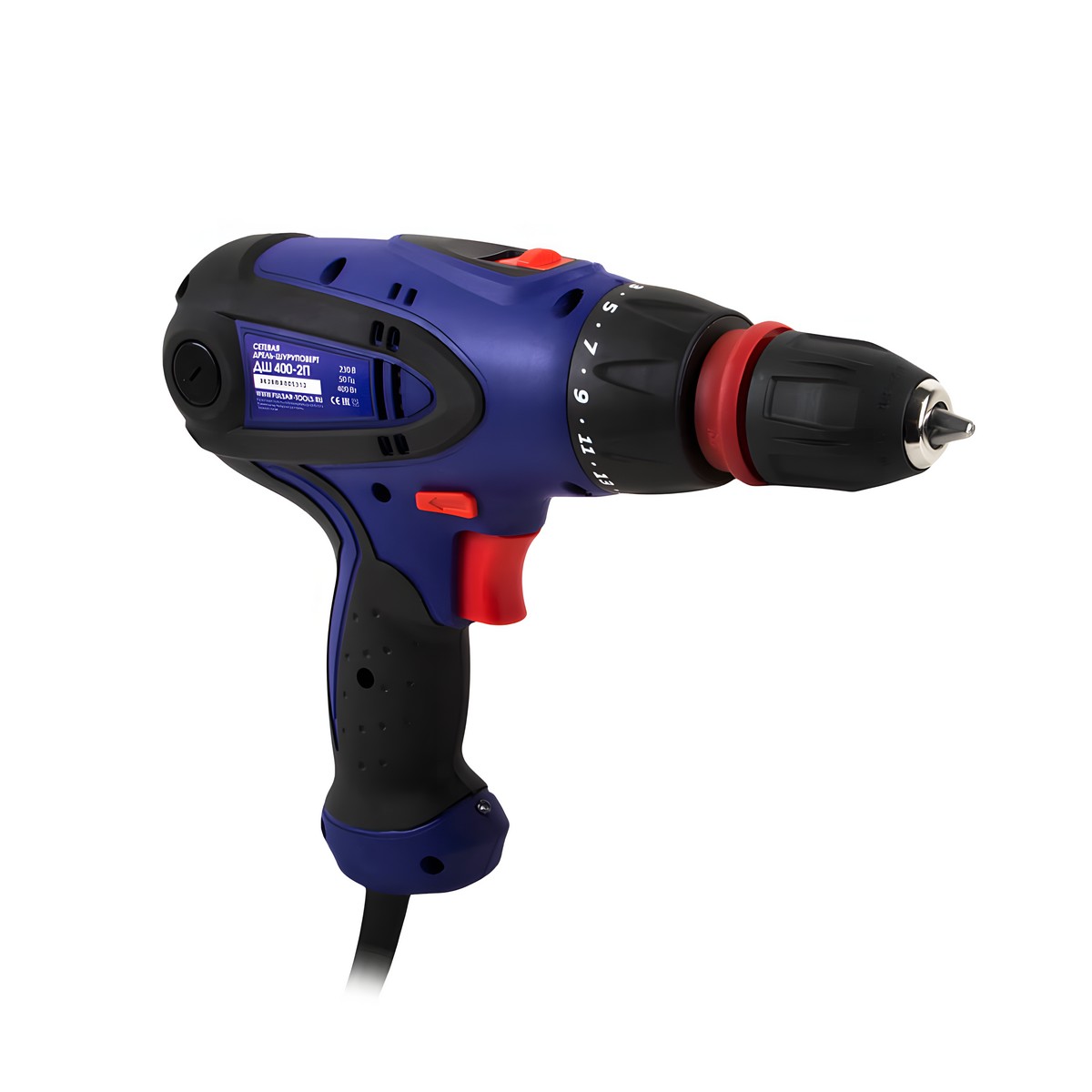 фото Шуруповерт сетевой ПУЛЬСАР ДШ 400-2П 792-230