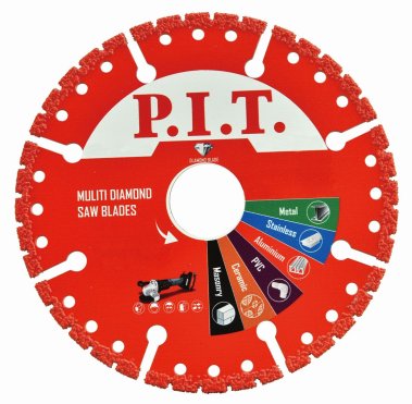 фото Диск алмазный 125x22,2x2,2 мм сегментный по металлу P.I.T. (ACTW11-0125)
