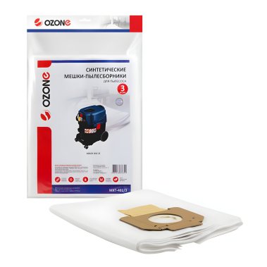 фото Пылесборник синтетический OZONE MXT-401, 1 шт. (для пылесоса Bosch)
