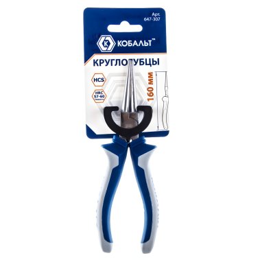 фото Круглогубцы 160 мм КОБАЛЬТ 647-307