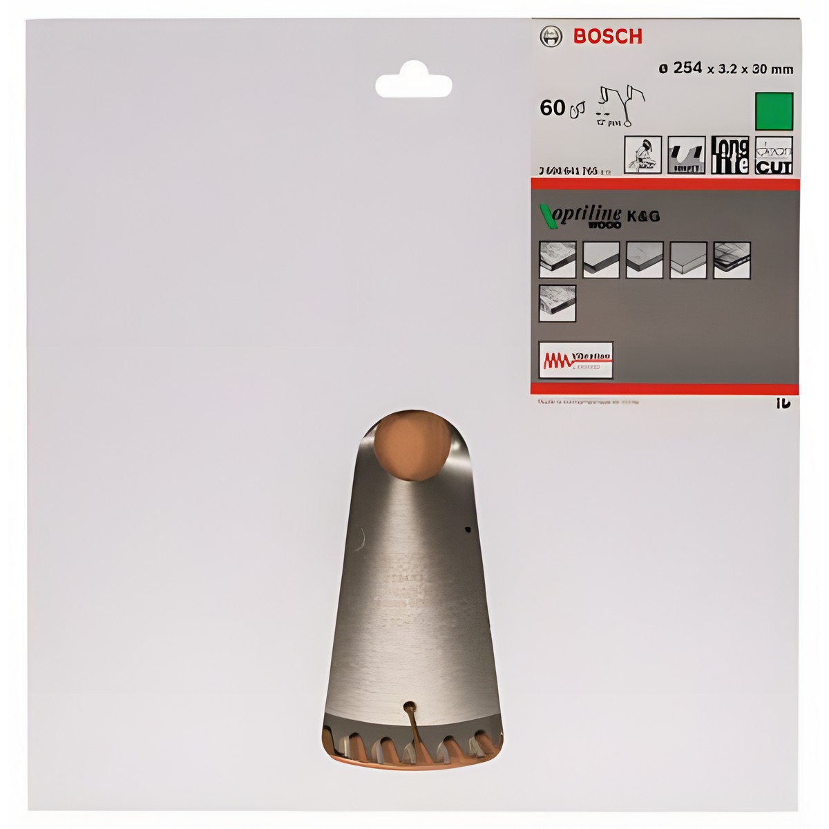фото Диск пильный 254 х 30 мм 60T Optiline BOSCH 2608641765