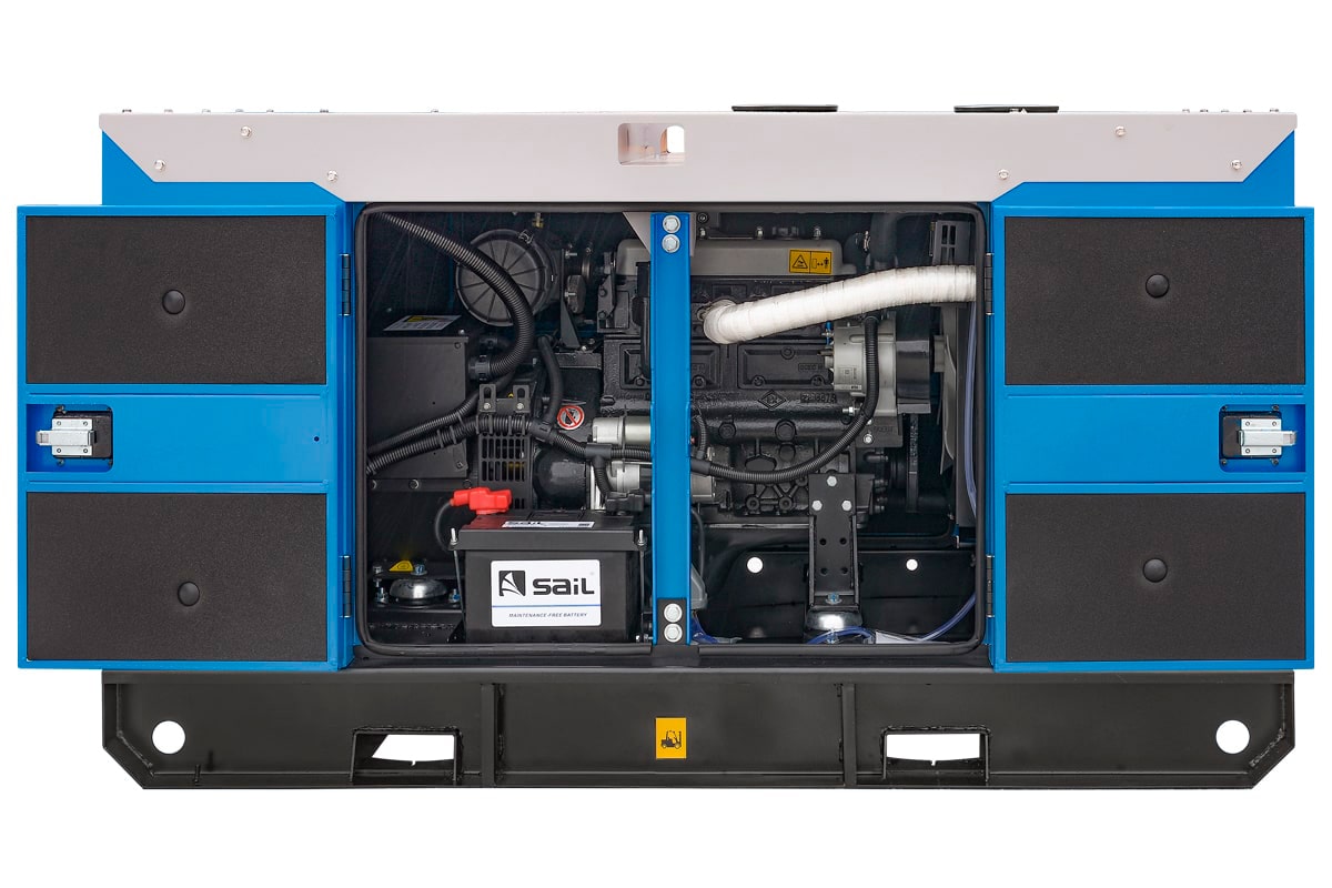 фото Дизельный генератор ТСС АД-12С-Т400-1РКМ5 в шумозащитном кожухе