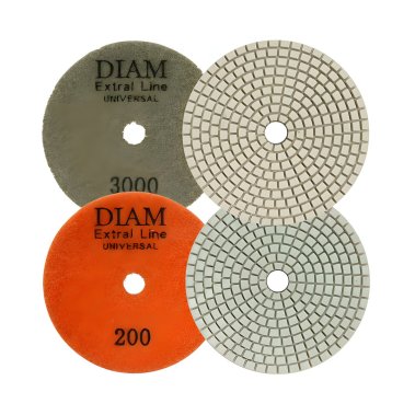 фото Круг алмазный шлифовальный гибкий 100 мм P50 ExtraLine Universal (сухая/мокрая) DIAM 000672