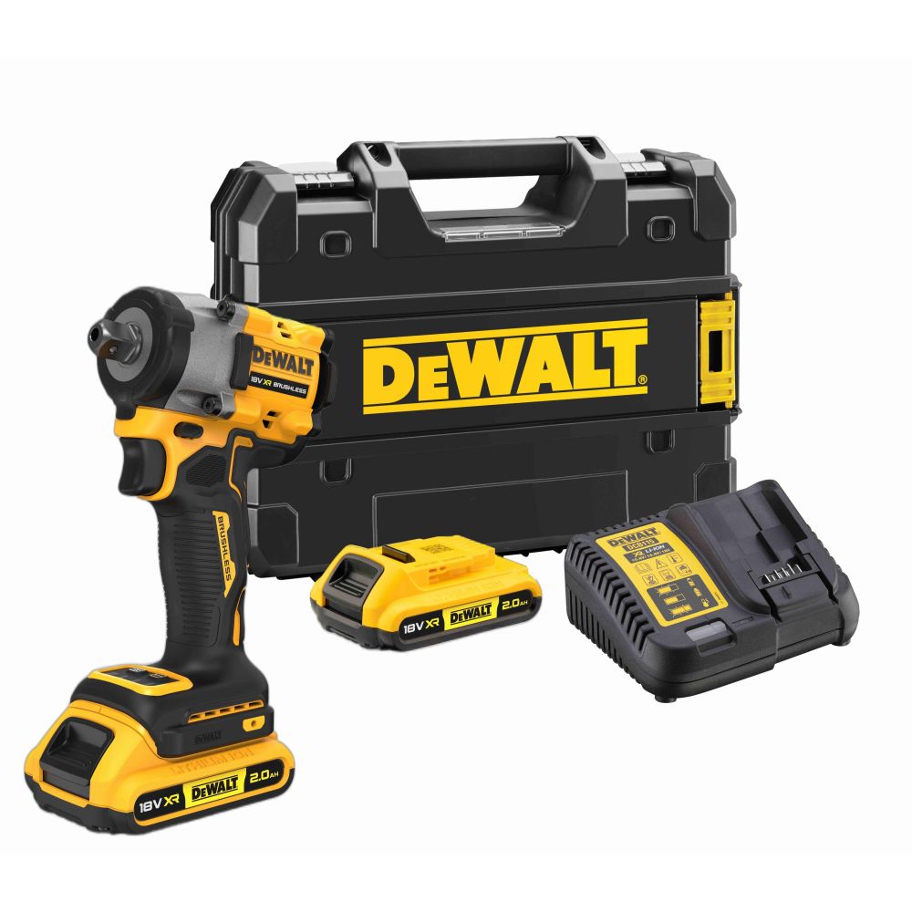фото Гайковерт аккумуляторный ударный DEWALT DCF922D2T