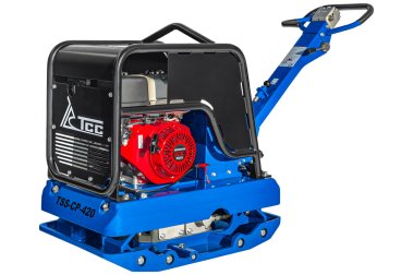 фото Виброплита реверсивная TSS-CP-420 (гидравлический привод, электростарт, АКБ)