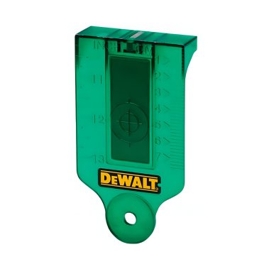 фото Мишень для лазерных уровней (зеленая) DeWalt DE0730G