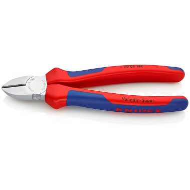 фото Бокорезы 180 мм (хром) KNIPEX KN-7005180