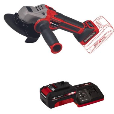 фото Шлифмашина угловая аккумуляторная Einhell TP-AG 18/125 CE Q Li 4431155SET