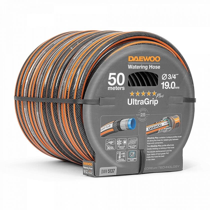 фото Шланг UltraGrip 50 м, 3/4'' (19 мм) DWH 5137 DAEWOO