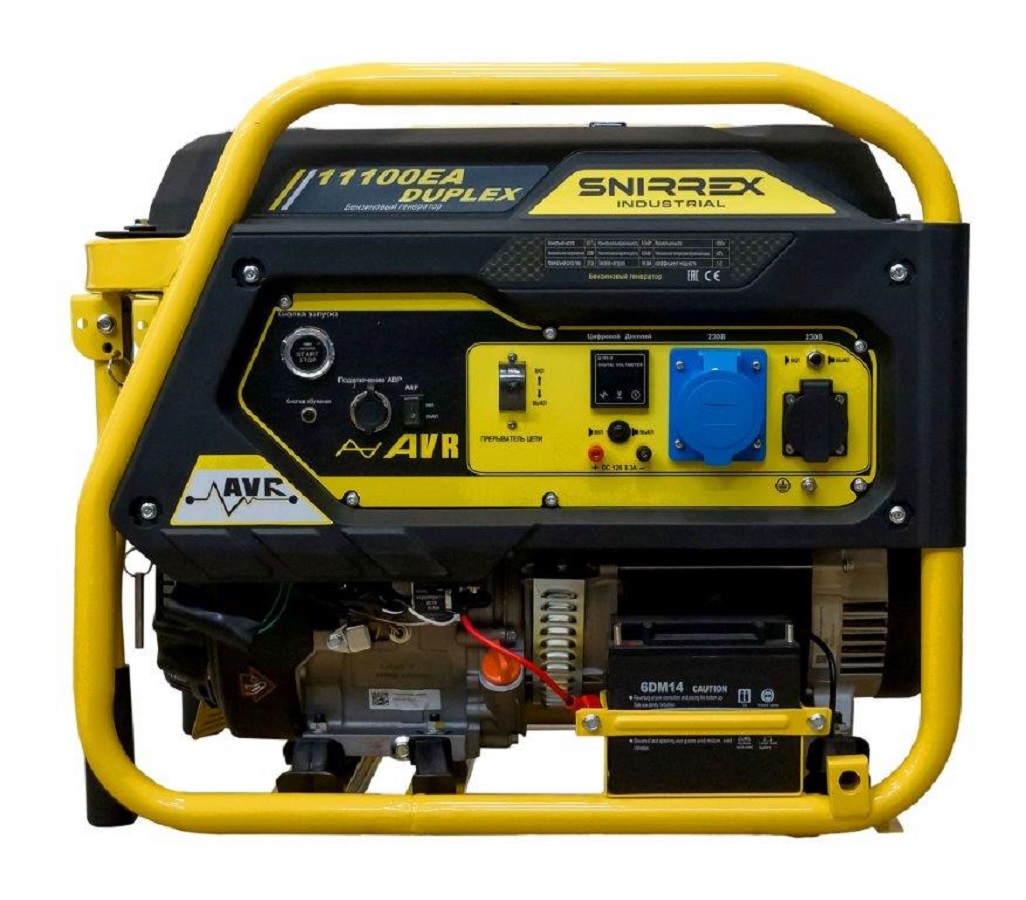 фото Генератор бензиновый SNIRREX 11100EA Duplex (X17)