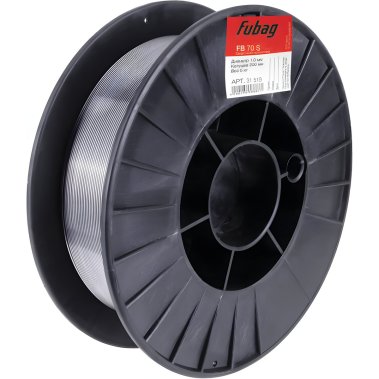 фото Проволока сварочная 1.0 мм (катушка 200 мм, 5 кг) FB 70S FUBAG 31 519