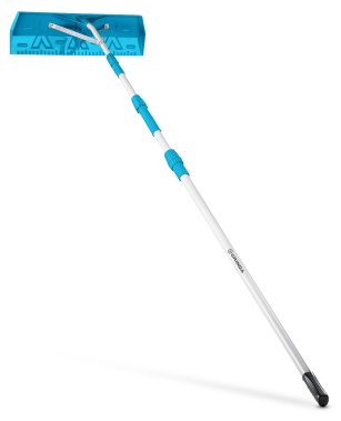 фото Скребок для удаления снега с крыши 620 мм, телескопический 1,9 - 5,8 м GRINDA ProLine 39945