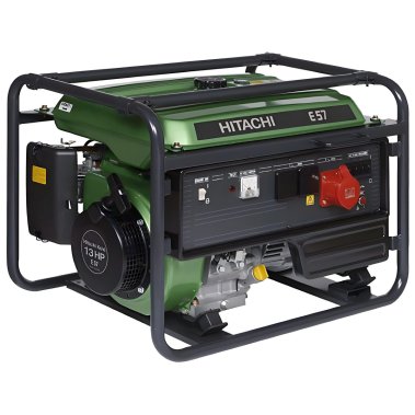 фото Электростанция бензиновая HITACHI E57(3Р)
