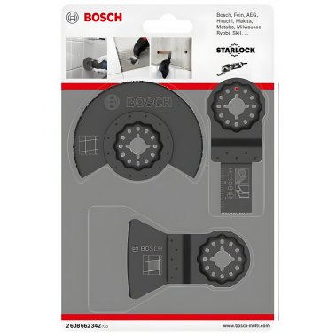 фото Набор оснастки для работ по плитке (3 пр.) BOSCH 2608662342