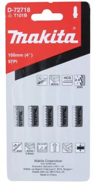 фото Пилки Finish (дерево, 5 шт.) MAKITA D-72718