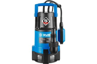 фото Насос дренажный ЗУБР Профессионал НПГ-Т3-400 (для грязной воды, 400 Вт)