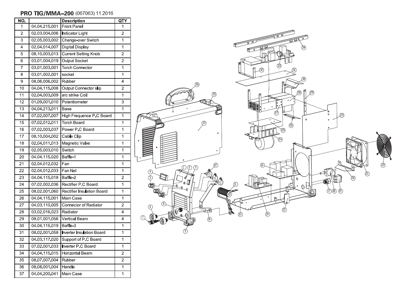 фото Сварочный инвертор TSS PRO TIG/MMA-200