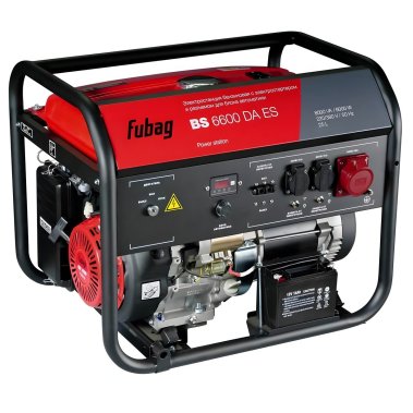 фото Электростанция бензиновая FUBAG BS 6600 DA ES
