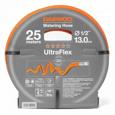 фото Шланг UltraFlex 25 м, 1/2'' (13 мм) DWH 8114 DAEWOO