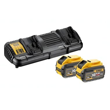 фото Набор (2 х DCB547G 18V/9Ah + DCB132) DeWalt DCB132X2-QW
