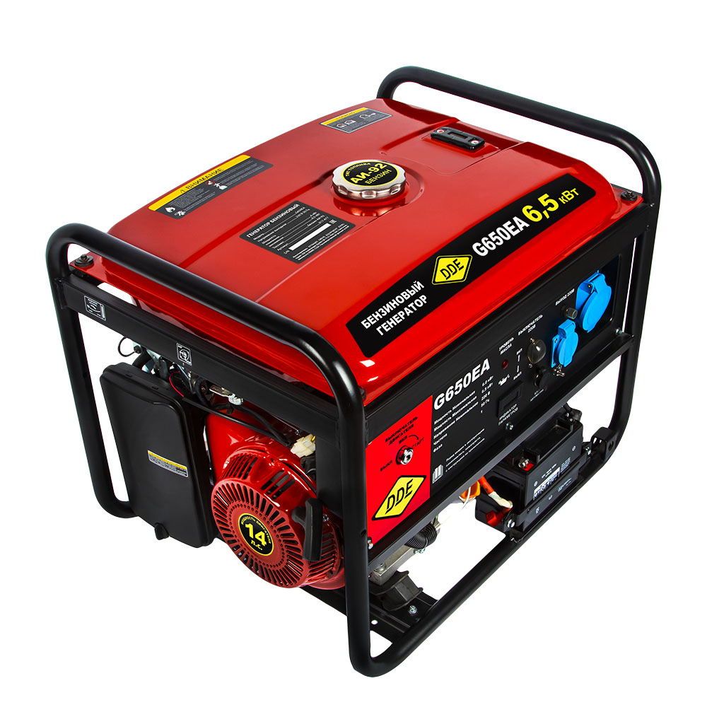 фото Генератор бензиновый DDE G650EA