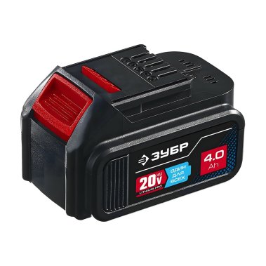 фото Батарея аккумуляторная ЗУБР Профессионал ST7-20-4 (20 В, 4,0 Ач, тип T7, Li-Ion)