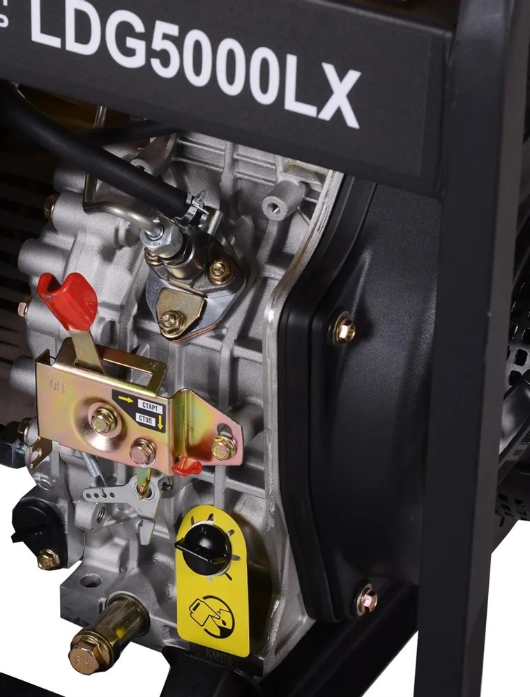 фото Генератор дизельный HUTER LDG5000LX