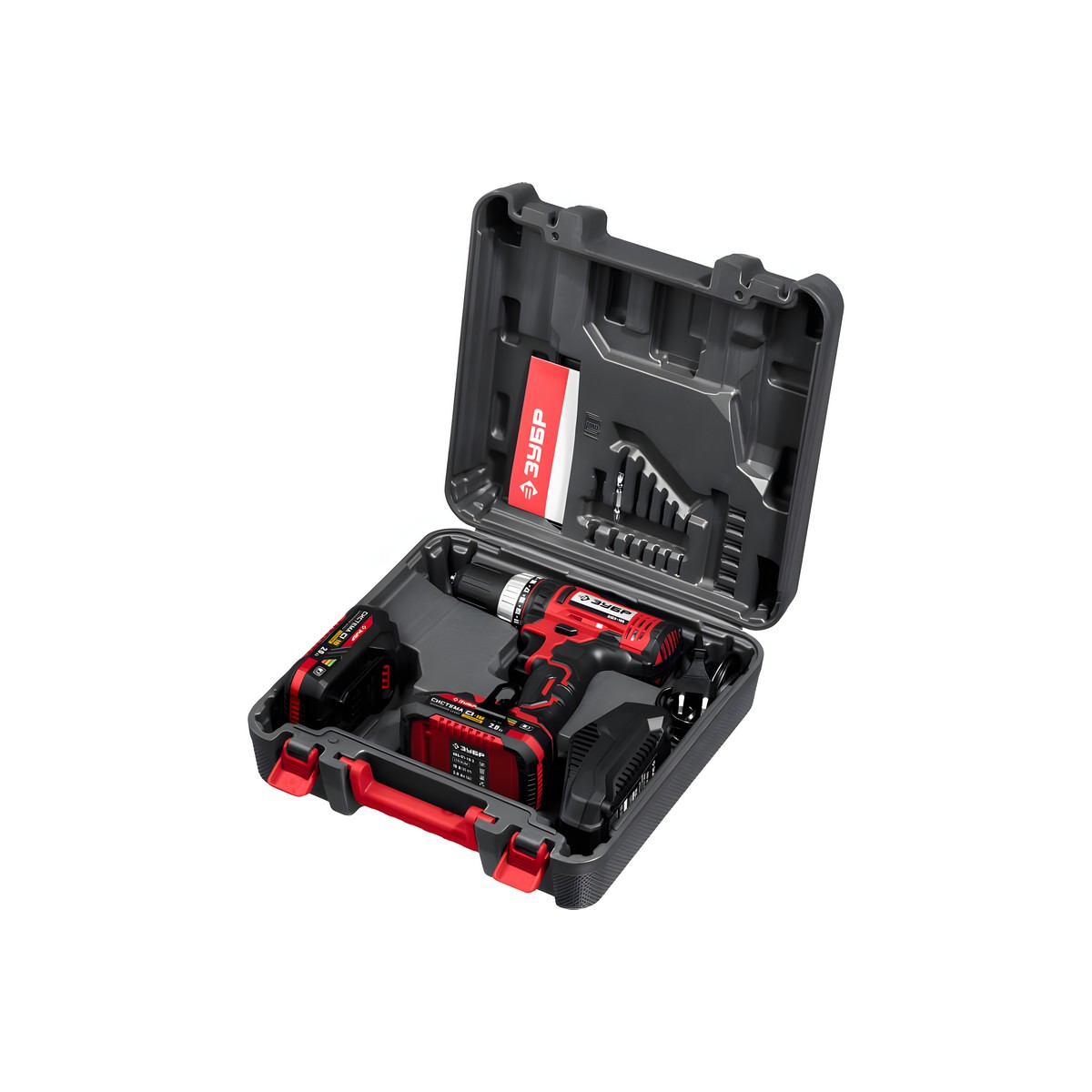 фото Дрель аккумуляторная ЗУБР ДШЛ-185-22