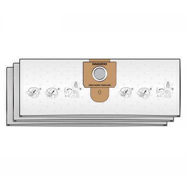 фото Фильтр-мешки синтетические DAVC 20TBH (3 шт.) DAEWOO