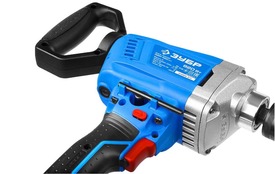 фото Дрель-миксер ЗУБР Профессионал ЗДМ-820 РМ