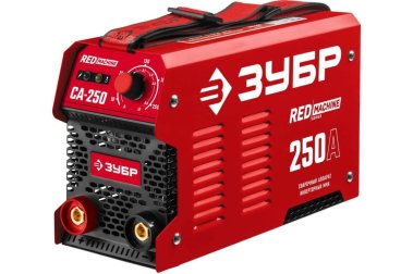 фото Аппарат сварочный инверторный ЗУБР СА-250 RED MACHINE