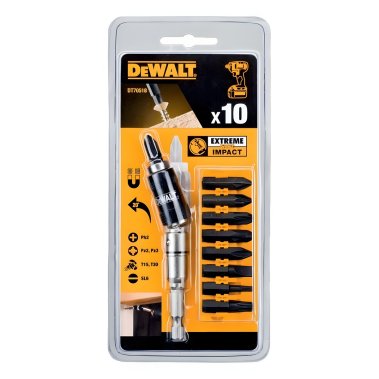 фото Набор бит (10 шт.) Extreme Impact Torsion DeWalt DT70518