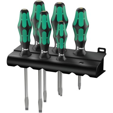 фото Набор отверток Plus Lasertip 334/355 SK/6 (6 шт.) WERA WE-007681