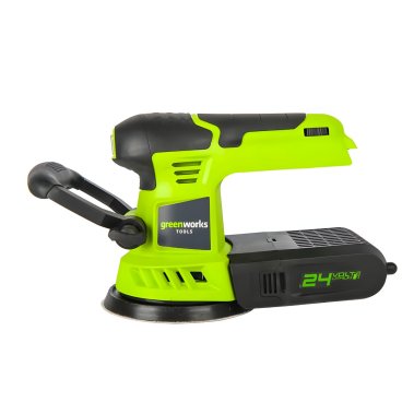 фото Шлифмашина эксцентриковая аккумуляторная GREENWORKS G24ROS (без АКБ и ЗУ) 3100107
