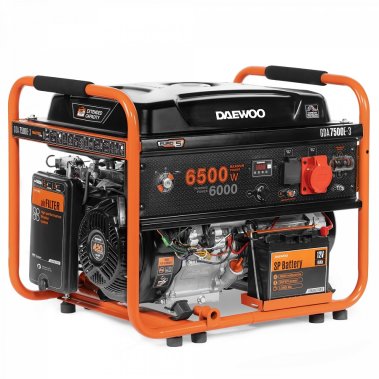 фото Генератор бензиновый DAEWOO GDA 7500E-3