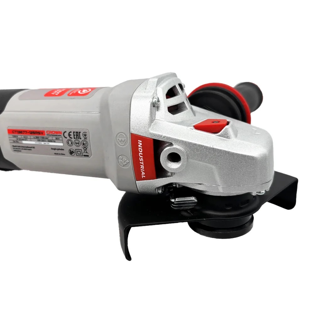 фото Шлифмашина угловая CROWN CT13678-125RSV