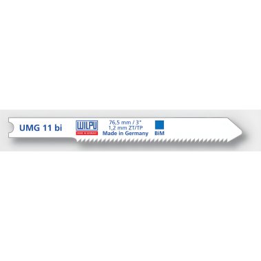 фото Пилки UMG 11 bi (металл, нерж. сталь, 5 шт.) WILPU 0455100005