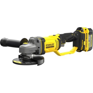 фото Шлифмашина угловая аккумуляторная STANLEY SFMCG400M2K-QW