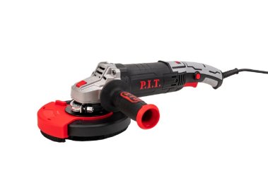 фото Шлифмашина по бетону электрич. P.I.T. PWG125-C (1400Вт, 125мм, 3000-9000об/мин, кожух д/шлифовки)