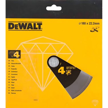 фото Диск алмазный 180 х 2.1 х 22.2 мм (керамическая плитка) DeWalt DT3737