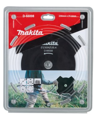 фото Нож для травы 230 х 25,4 мм 4T MAKITA D-66008