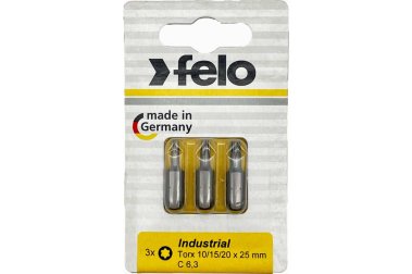 фото Биты, 3 шт. (TX 10/15/20 х 25 мм, блистер) FELO 02693116
