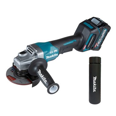 фото Шлифмашина угловая аккумуляторная MAKITA XGT GA012GM201